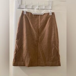 Uniqlo Tan Brown Pencil Skirt Medium